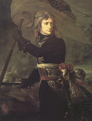 Baron Antoine-Jean Gros Napoleon Bonaparte on the Bridge at Arcole (nn03) china oil painting image